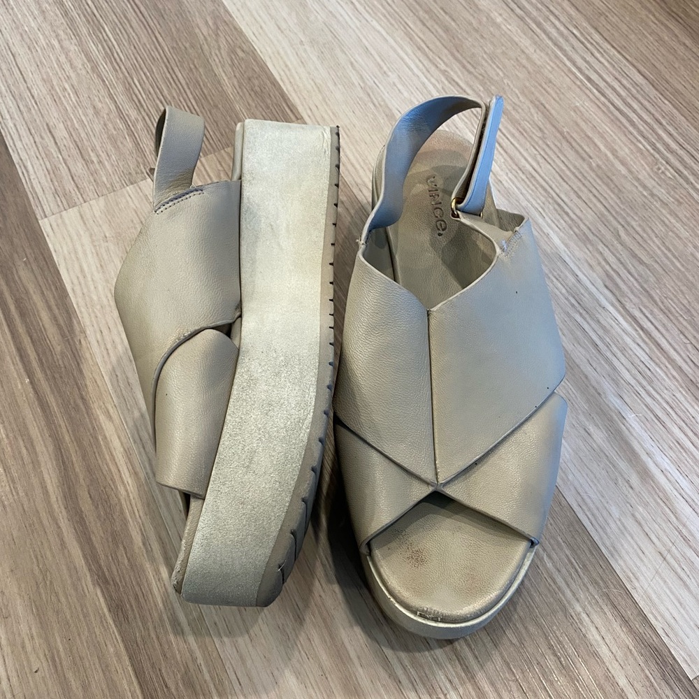 Vince platform shoes